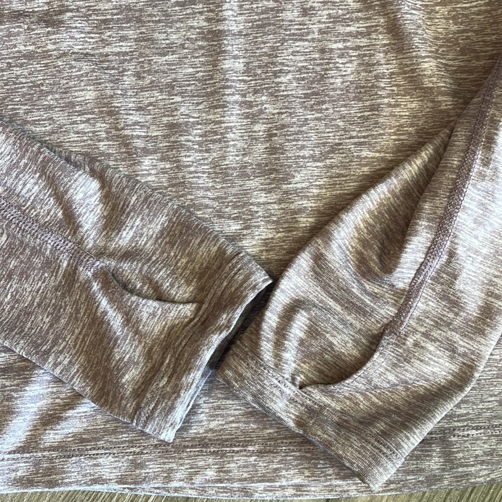 Nike Dri-Fit 1/4 zip Long Sleeve Running Top, Sz M - Picture 3 of 5